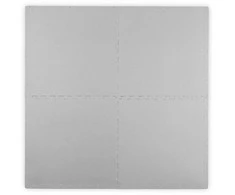 Ricokids didelis putplasčio dėlionės kilimėlis 60x60 cm 4 vnt. pilkas