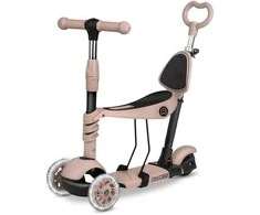 „Ricokids Todi“ triratis paspirtukas – smėlio spalvos