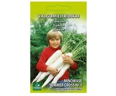 Bikuvalt Ridikai valgomieji (daikonas) Minowase Summer Cross Nr 3 3g 1091