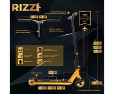 Riedlentė: „Stunt scooter NKD GOAT Gold“