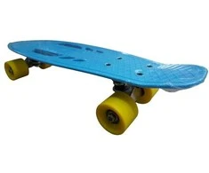 Riedlentė TD Sport 56x15cm/PU ABEC5 mėlyna/su išpjovomis