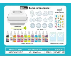 Rinkinys 3-in-1 gelio vandens figūrėliams kurti vaikams nuo 3 metų