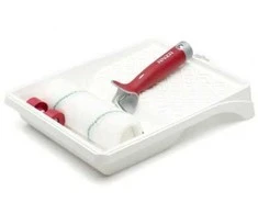 Rinkinys ANZA PLATINUM ANTEX, vonelė ir volelis su rankena 18 cm, alyvavimui, lakavimui ir dažymui