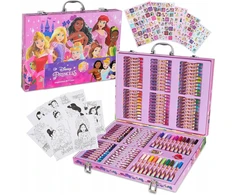 Rinkinys Disney Art vaikams 130 vnt Kolorowanki Multi Princess Set