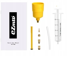 rinkinys kraujavimui HIDRAULINIAI stabdžiai shimano EZMTB balto metalo