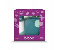 Rinkinys Sportowa butelka tritanowa 450 ml Mini Lunchbox Emerald Forest b.box