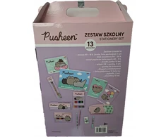 Rinkinys szkolny plastyczny Pusheen St. Majewski 13 dalys wyprawka