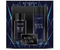 Jeanne Arthes Night Club rinkinys vyrams (EDT100ml / deo 200ml)
