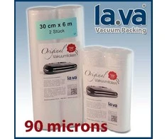 Landig + Lava GmbH &amp; Co. KG GMBH &amp; CO LAVA VL0012 Ritinėliai vak. 30cmx6m 90µm 2vnt