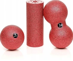 RITINĖS RINKINYS FASCIA BALL MASAŽAS MINI PADIDINA KRAIDUKTĄ IR ATSILIDUOJA