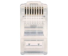 Emos RJ45 8p8c jungtis UPT kabeliui CAT5E (vientisas laidas), 20 vnt