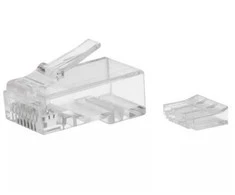 Emos RJ45 jungtis UTP kabeliui CAT6, 20 vnt.
