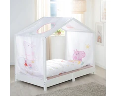 roba Dėklas na łóżko Montessori 70x140 cm Świnka Peppa su