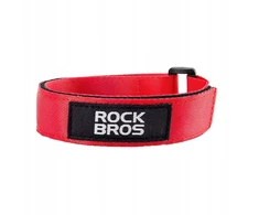 Rockbros Daugiafunkcis dviračio diržas su lipduku, raudonas