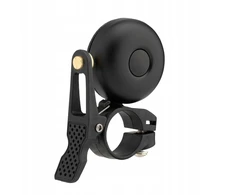 Rockbros Dviračio Skambutis Retro 75db Garsus Aliuminio Juodas