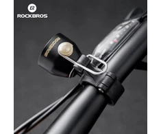 Rockbros dviračio skambutis, šviesiai pilkas