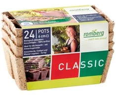 Romberg Kokoso pluošto daigyklos 24 daigams 6x6cm/4vnt.
