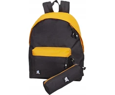 Kelioninis Ross JR3007 BACKPACK PLUS lagaminas 41 CM 24 L JUODŲJŲ GARSTYČIŲ PAGRINDINIS DĖSYS