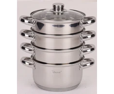 Rossner Garinimo puodas 18 cm 5 el garintuvo indukcinės dujos