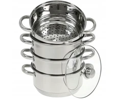 Rossner GARO PUODŲ rinkinys 5 vnt. 20 cm. PUODAS 3,8 L DUJŲ ĮVEDIMAS