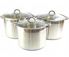 Rossner Gastronominiai puodai, INDUKCINIŲ puodų rinkinys t322