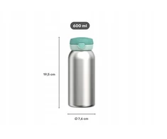 Rosti Mepal Nerūdijančio plieno gertuvė Mepal 600 ml., cool pink