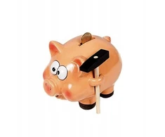 Roter Piggy bank su plaktuku w170z kryžminė kiaulė dovana taupymui