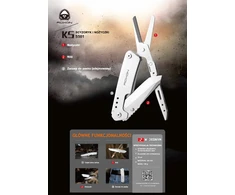 Roxon S501 Multitool – sulankstomas peilis ir žirklės