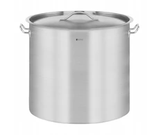 Royal Catering Nerūdijančio plieno maitinimo puodas, 12 L, su indukciniu dangčiu