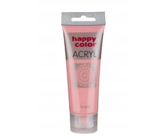 Rožiniai Akriliniai Dažai 75ml, Happy Color