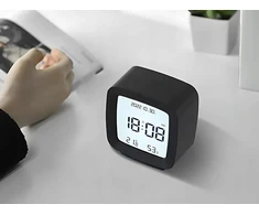 Rozz Elegancki zegar budzik LCD su datą i alarmem