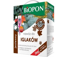 Rudeninės trąšos spygliuočiams 3kg Biopon