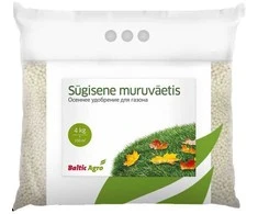 Rudeninės trąšos vejoms Baltic Agro 4kg