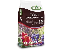 Rūgštinės durpės sodininkystėms, 20 l, pH 3,5–4,5, Biovita