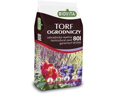 Rūgštinės sodininkystės durpės 3,5–4,5 pH 80 l BIOVITA padėklas 42 vnt.