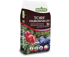 Rūgštinės sodininkystės durpės 5 l, pH 3,5–4,5 Biovita