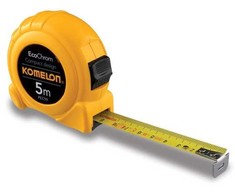 Ruletė Komelon ECO 5m/19mm Plieninė, II klasė