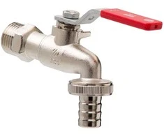 Rutulinis ventilis dujoms TIEMME, 3/4", vid/vid, ilga rankena