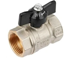 Rutulinis ventilis GENERAL FITTINGS, 1/2", vid/vid, trumpa rankena
