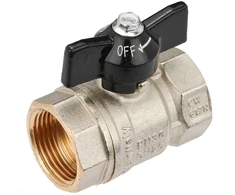 Rutulinis ventilis GENERAL FITTINGS, 3/4", vid/vid, trumpa rankena