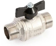 Rutulinis ventilis GENERAL FITTINGS, 3/4", išor/išor, trumpa rankena