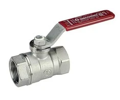 Rutulinis ventilis GIACOMINI, 3/4", vid/vid, ilga rankena