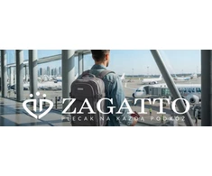 Ryanair kuprinė 40x30x20 orlaivio turistinio bagažo ZAGATTO