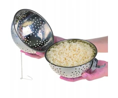 Ryžių kepimo rutulys 14 cm, plieno Ideale