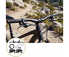 Saccon HIDRAULINIŲ DISKINIŲ STABDŽIŲ RINKINYS MTB DVIRAČIUI PRIEKINIS GALIS 160mm