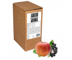 Sadvit Obuolių aronijų sultys, spaustos iš aronijos su obuoliu 100% 5L natūralios šeimai