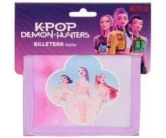 Safta VAIKŲ VELCRO PINIGINĖ IŠplečiama K-POP DEMON HUNTERS HUNTRIX piniginė
