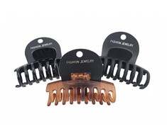 Sagė-krabas plaukams 603 Įvairių spalvų, 9cm
