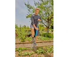 Šakės plokščiais dantimis ClassicLine Gardena L1200mm/ergonomiškas metalinis kotas