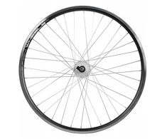 Saks Priekinis dviračio ratas 28 colių priekinis Shimano 3W generatorius Juodas Conical